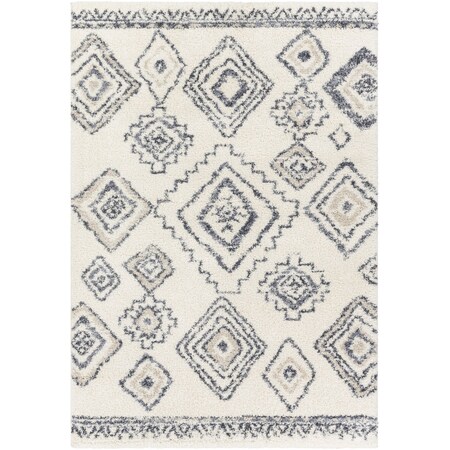 Livabliss Puffy Shag PFY-2302 Area Rug , With Fringe PFY2302-71010